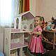 Кукольный домик-стеллаж. Кукольные домики. Марина Заболотина. Интернет-магазин Ярмарка Мастеров.  Фото №2