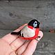 Bullfinch 5cm on a clothespin. Toys. Ceramist_mamontov. My Livemaster. Фото №6