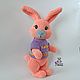 Toy plush Bunny Caramel knitted plush toy rabbit. Stuffed Toys. vyazunchiki-lz (vyazunchiki-lz). Online shopping on My Livemaster.  Фото №2
