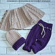 Outfit:Blouse pants and cap. Baby Clothing Sets. Kseniya Maximova. My Livemaster. Фото №4