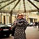 Заказать Пальто оверсайз"Синие сердечки". Александра Майская. Ярмарка Мастеров. . Пальто Фото №3