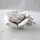 White rose ceramic decorative. Aromatic diffusers. Elena Zaychenko - Lenzay Ceramics. My Livemaster. Фото №4
