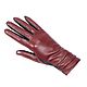 Size 7.5. Winter gloves made of genuine leather in black and bordeaux colors. Vintage gloves. Butichok from N.. Online shopping on My Livemaster.  Фото №2
