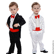 Одежда для всей семьи "Красно-черно-белый цвет"