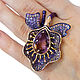 Iris ring with ametrine, in gold and titanium with diamonds. Rings. Jewelry Laboratory Alter Ego. My Livemaster. Фото №5