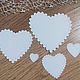 Order !Cutting for scrapbooking SET of the HEART with perforation of. svetafka-handmade. Livemaster. . Scrapbooking cuttings Фото №3