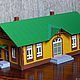 The layout of the Station building. Model. Master-Wood. Online shopping on My Livemaster.  Фото №2