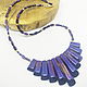 Order Necklace Purple glitter 47 cm. Selberiya shop. Livemaster. . Necklace Фото №3