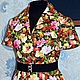 Order Retro dress in the style of 50's 'Flowers of peace' Poppies 2. Moda No Time. Livemaster. . Dresses Фото №3
