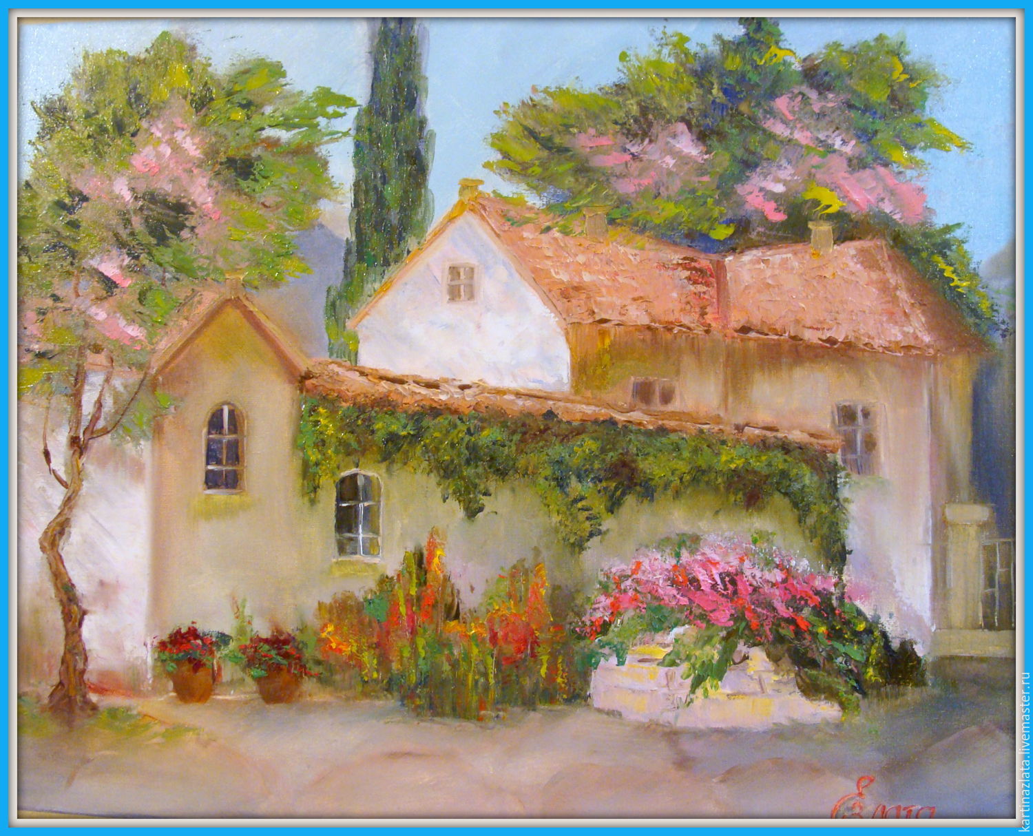 Oil painting Spring in Crimea, Pictures, Azov,  Фото №1
