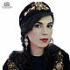 Fur headband ' Golden Luxury'. Headband, Bandage, St. Petersburg,  Фото №1