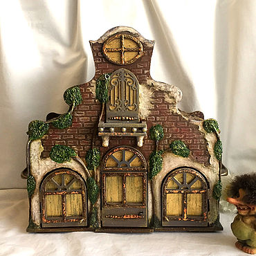 Ночник интерьерный Голландский домик своими руками заготовка для декорирования