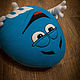 Игрушка Подушка мягкая   m&m's blue эмэмдемс синий  m&m, Мягкие игрушки, Орел,  Фото №1