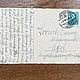 Винтаж: 1920-е годы Антикварная открытка подписана. Открытки винтажные. Бабушкин сундучок (Наталья). Интернет-магазин Ярмарка Мастеров.  Фото №2