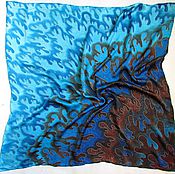 Аксессуары handmade. Livemaster - original item batik scarf 
