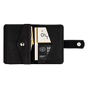 Сумки и аксессуары handmade. Livemaster - original item Leather wallet with 9 compartments for passport, documents, money and cards. Handmade.