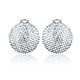 СЕРЕБРЯНЫЕ СЕРЬГИ VIETNAM MIDDLE. Серьги-пусеты. THING JEWELRY. Интернет-магазин Ярмарка Мастеров.  Фото №2