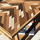 Журнальный стол из дуба с панно в классическом стиле. Консоли. Lagom Home Wood. Ярмарка Мастеров.  Фото №6
