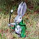 Hare druid felting wool. Felted Toy. Natalya Gorshkova Cute toys felting. Online shopping on My Livemaster.  Фото №2