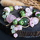  летняя свежесть. Браслет из бусин. Gem_Glass_jewelry. Ярмарка Мастеров.  Фото №4