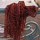 Chal de lino Borgoña, Shawls, Lomonosov,  Фото №1