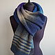 Blue scarf, Scarves, Moscow,  Фото №1