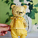 Мишка тедди Эмили. Мишки Тедди. Handsewing.toys (Ирина). Ярмарка Мастеров.  Фото №5