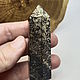 Pirita de cristal en argyllita 65mm. Crystal. MagazinchiK SelberiYa. My Livemaster. Фото №6
