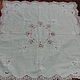Tablecloth with embroidery and bobbin lace,vintage Austria, Vintage interior, Novorossiysk,  Фото №1