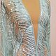 The rest! Embroidery on a grid with beads and sequins. Elsa, Fabric, Kurganinsk,  Фото №1