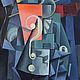 A copy of Malevich's painting 'Station without stop. Kuntsevo', Pictures, Moscow,  Фото №1