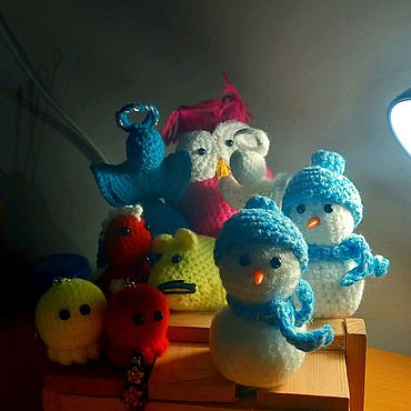Куклы и игрушки ручной работы. Ярмарка Мастеров - ручная работа Вязаные игрушки. Handmade.