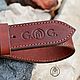  Leather belt with brass cast buckle ' Bull'. Straps. Leather product G.M.G.. My Livemaster. Фото №5