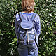 Backpack denim Moremore. Backpacks. bRucksack. Online shopping on My Livemaster.  Фото №2