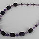 Necklace of natural stones amethyst ' Lavender'. Necklace. Magic box. My Livemaster. Фото №4