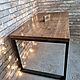 Заказать Стол в стиле лофт, обеденный. EasyLOFT. Ярмарка Мастеров. . Столы Фото №3