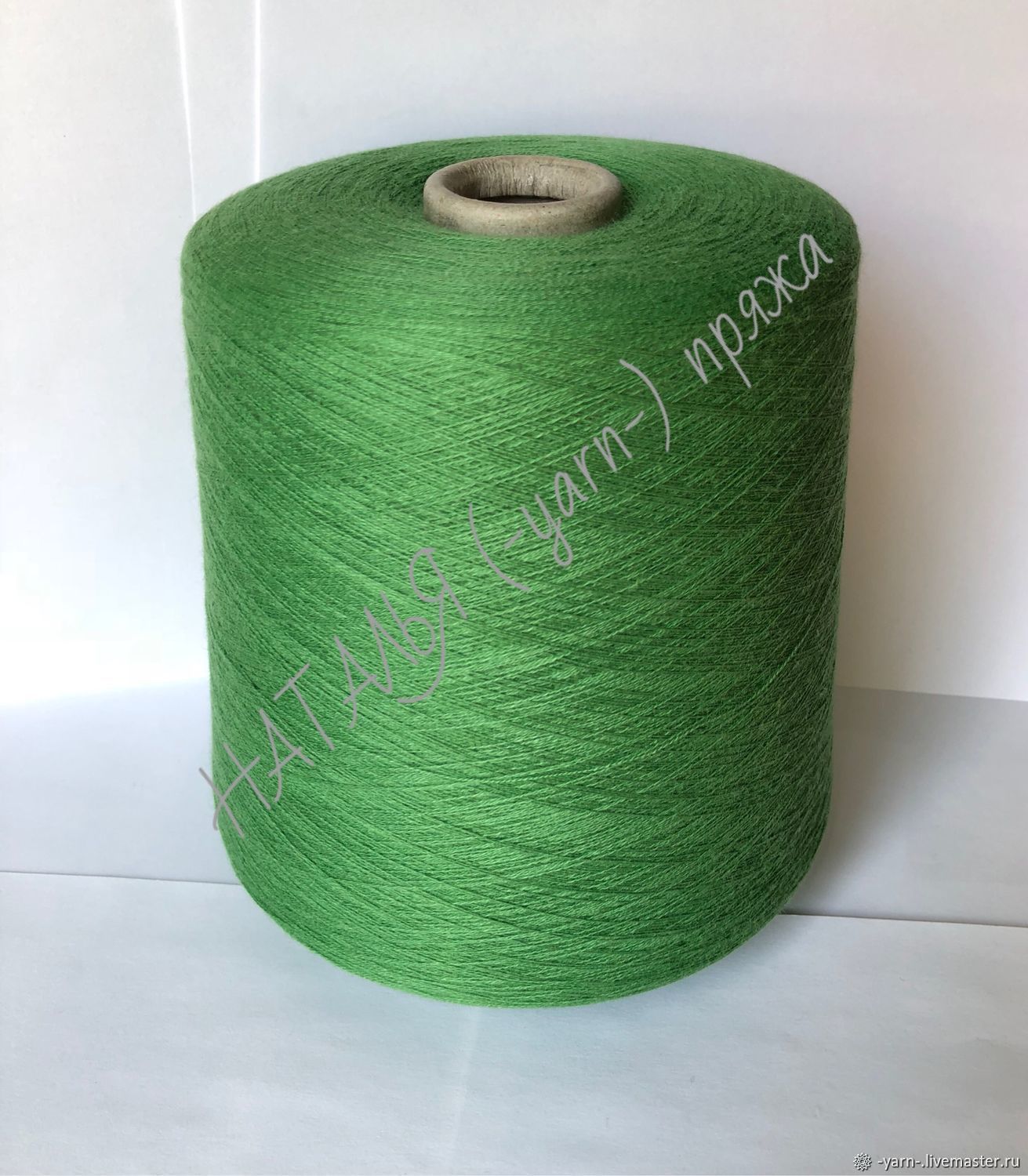 Пряжа Кашемир Top cashmere зелёная мята – купить на Ярмарке Мастеров ...