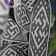 Order Rotifer Belt, Fern Flower and Spiritual Power white-gray. ЛЕЙЛИКА - пояса и очелья для всей семьи. Livemaster. . Belts and ribbons Фото №3