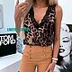 Блузка LEOPARD из Атласа Армани с Кружевом Шантильи. Блузки. DesignStudio PREMIER by Helga Baltic. Интернет-магазин Ярмарка Мастеров.  Фото №2