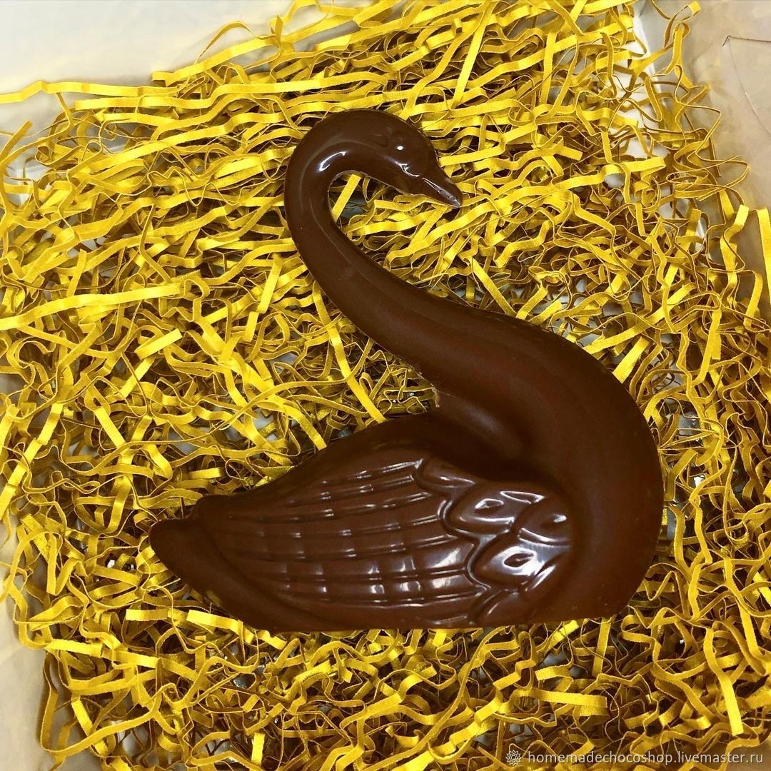 Лебедь из шоколада