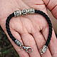 Bracelet with silver beads. Bead bracelet. kot-bayun. Online shopping on My Livemaster.  Фото №2