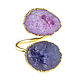 Quartz Ring, Lilac ring, Purple ring 2022. Rings. Irina Moro. Online shopping on My Livemaster.  Фото №2