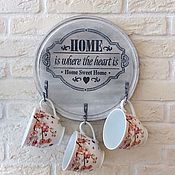 Сувениры и подарки handmade. Livemaster - original item Kitchen Hanger Bathroom Hanger Housekeeper Wall Mounted. Handmade.