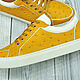 Sneakers made of genuine ostrich leather, in yellow. Training shoes. SHOES&BAGS. My Livemaster. Фото №6