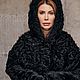 Дубленка двусторонняя с капюшоном тиградо из кожи long strong. Дубленки. YANA KRAFT BRAND. Ярмарка Мастеров.  Фото №8