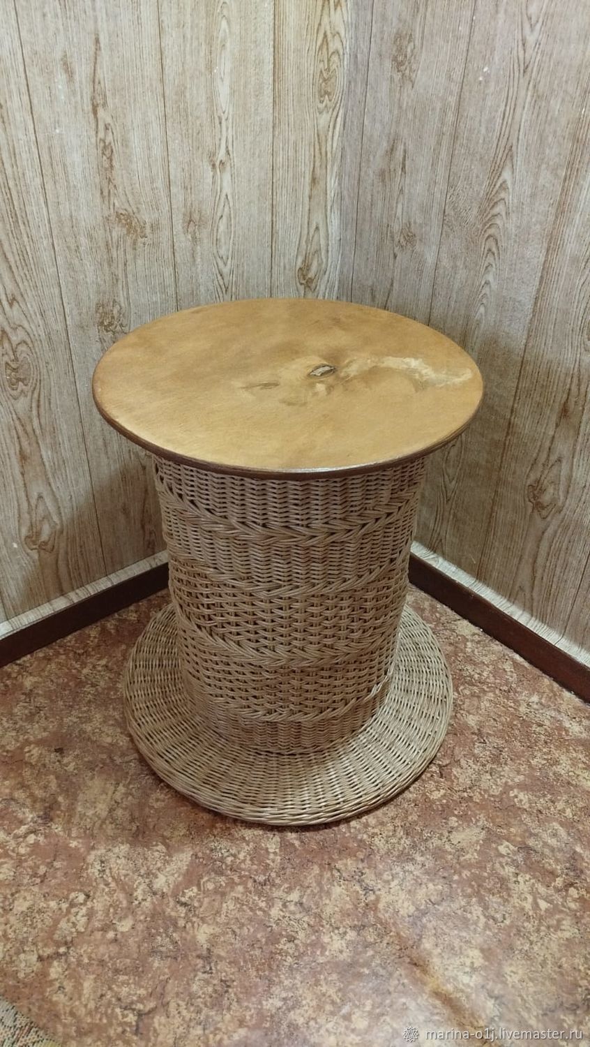 Плетеный столик с внутренней системой хранения в интернет-магазине ...