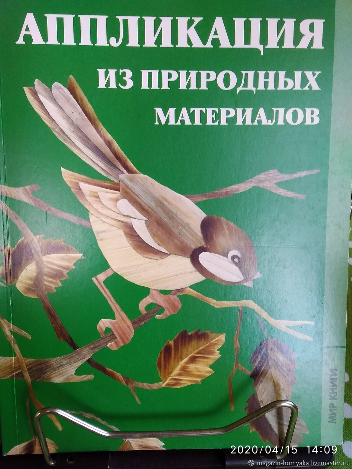 Аппликация книга
