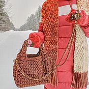 Сумки и аксессуары handmade. Livemaster - original item Tote: knitted women`s handbag. Handmade.