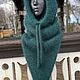 Капор Ангора 65, 70, 80 палетки. Капоры. Evgeniazlato_knit Вязаные аксессуары(evgeniya-00q) (evgeniya-00q) (evgeniya-00q). Ярмарка Мастеров.  Фото №5