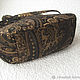 Bag with a clasp.Women's leather bag BLACK AND GOLD PAISLEY. Clasp Bag. Irina Vladi. My Livemaster. Фото №4